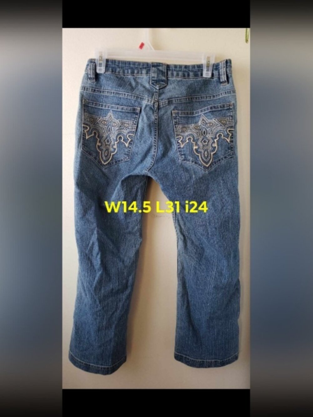 Classic Blue Denim Jeans Urban Star Size 7 - Picture 3 of 5